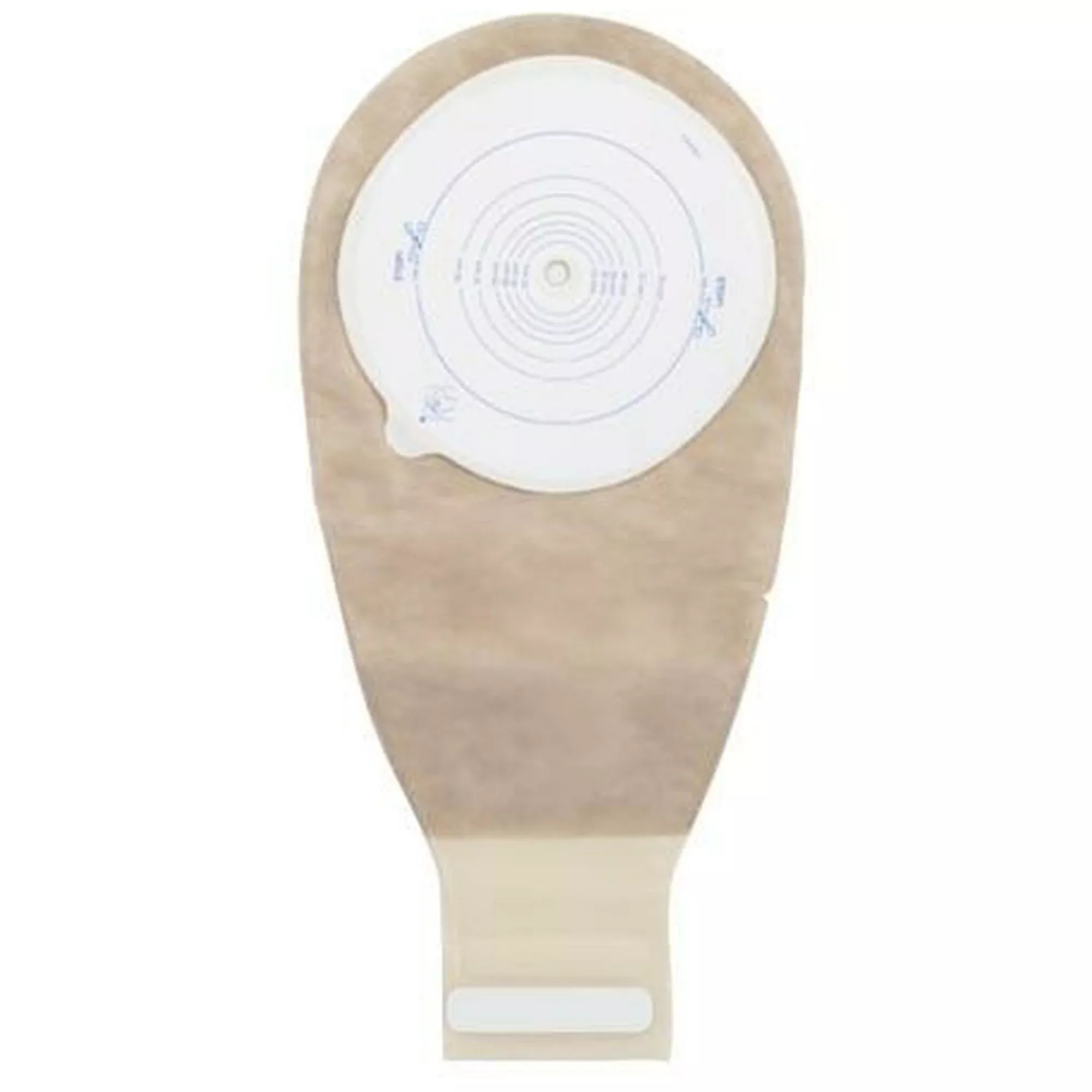 Esteem + One-Piece Drainable Transparent Ostomy Pouch, 14 Inch Length, 3/8 to 4 Inch Stoma, 1 Box of 10