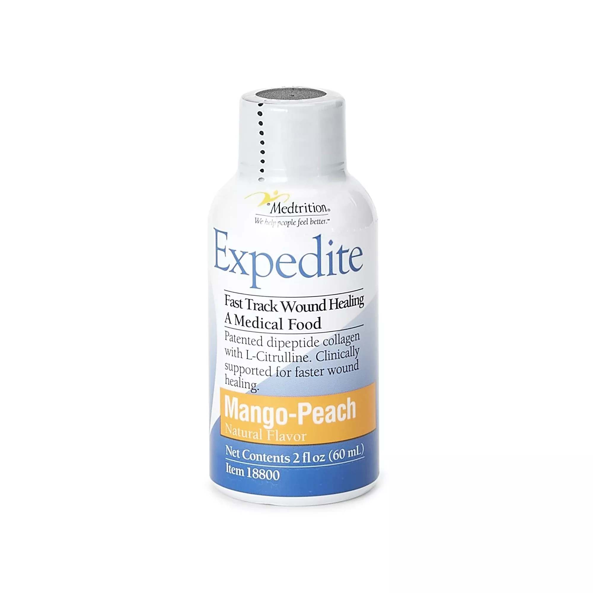 Expedite™ Mango-Peach Oral Supplement, 2-ounce bottle, 1 Each