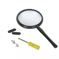 Eyeglass Repair Kit & Magnifier, 1 Pack of 6