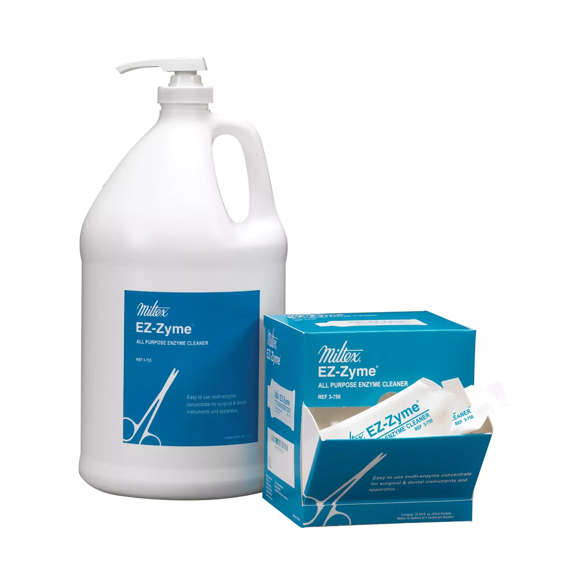 EZ-Zyme Multi-Enzymatic Instrument Detergent / Presoak, 1 Box of 32