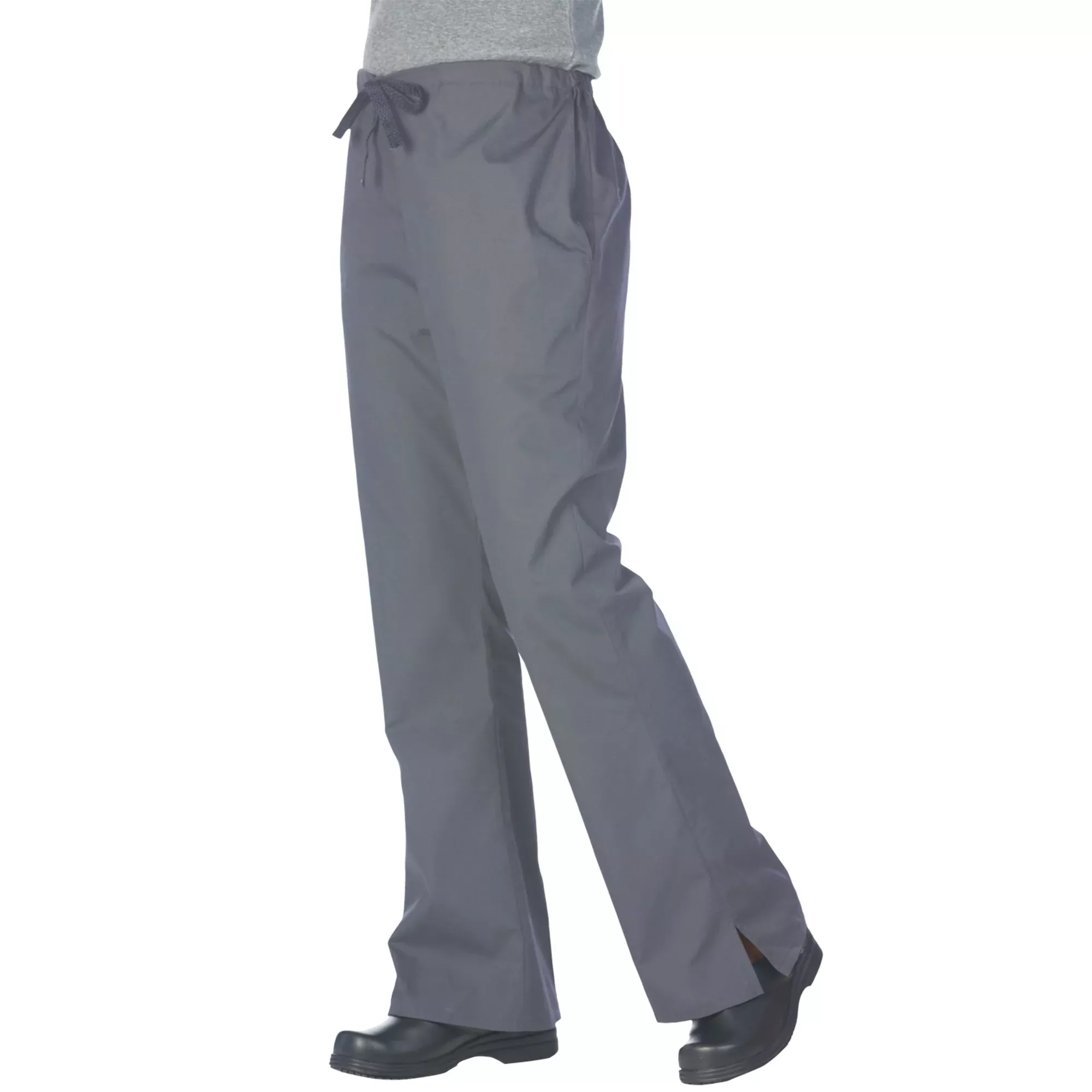Fashion Seal Men's Cargo Scrub Pants, X-Large, Gray, 1 Each