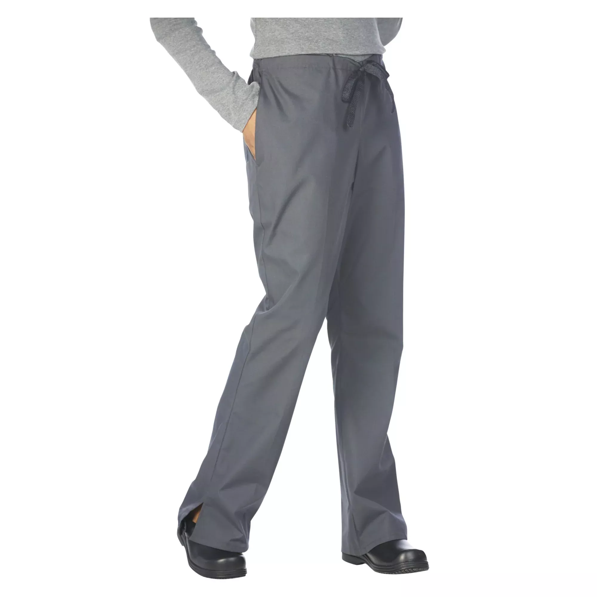 Fashion Seal Women's Cargo Scrub Pants, 2X-Large, Gray, 1 Each