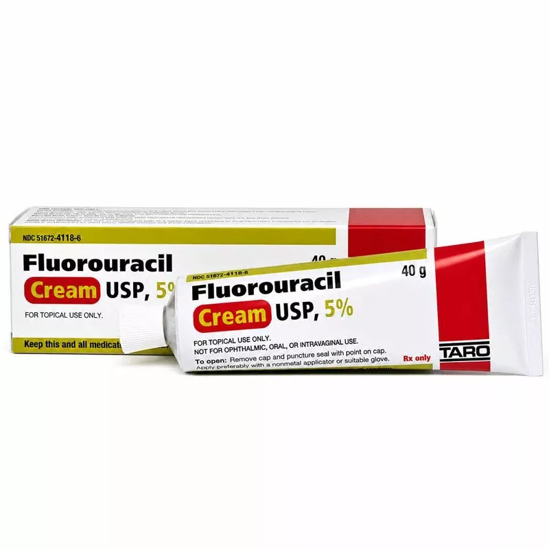 Fluorouracil Cream 5% by Taro 40 gram Tube (Rx)