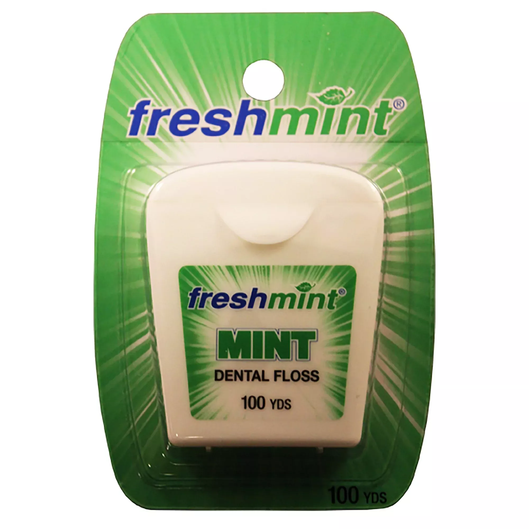 freshmint Mint Flavored Waxed Dental Floss, 100 yds., 1 Each