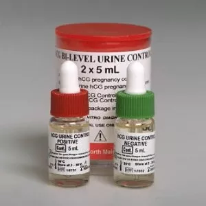 GDS Technology hCG Control Solution, High Positive and Negative, 1 Box of 2