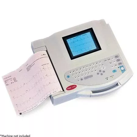 GE ECG Recording Paper, 1 Case of 16