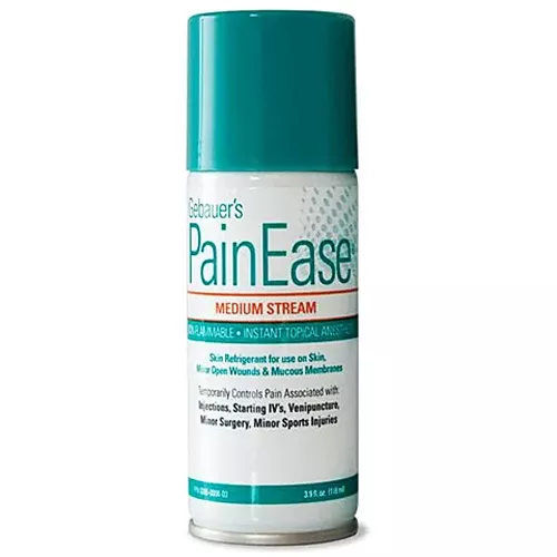 Gebauer Pain Ease Topical Anesthetic Skin Refrigerant Spray Medium Stream 1 oz