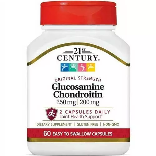 Glucosamine 250 mg with Chondroitin 200 mg Capsules 60 Count