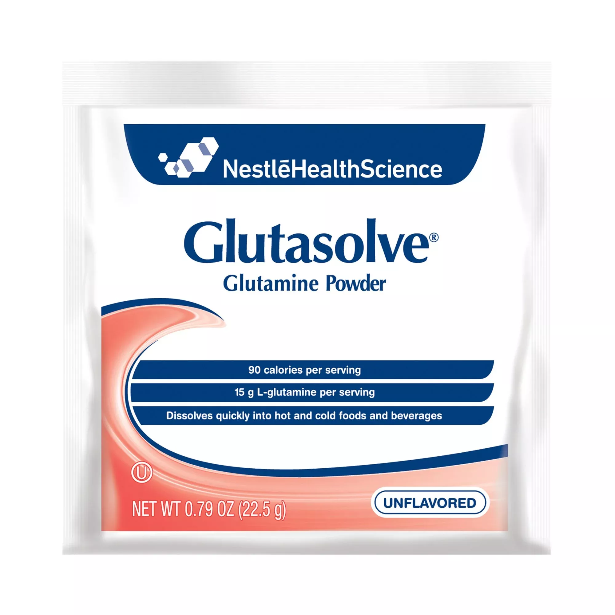 Glutasolve Glutamine Supplement / Tube Feeding Formula, 22.5-gram Packet, 1 Each