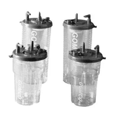 Gomco Suction Collection Bottle Kit for use with Gomco Aspirators, 1100 mL, 1 Case of 48