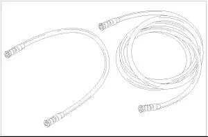 Gomco Suction Connector Tubing Set, 1/4-Inch Inner Diameter, 1 Each