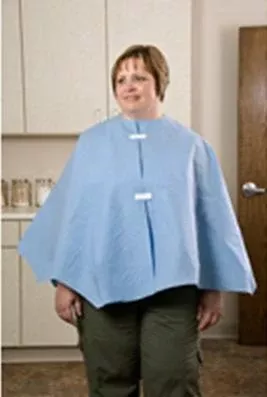 Graham Medical Products Exam Cape, White, 1 Case of 25