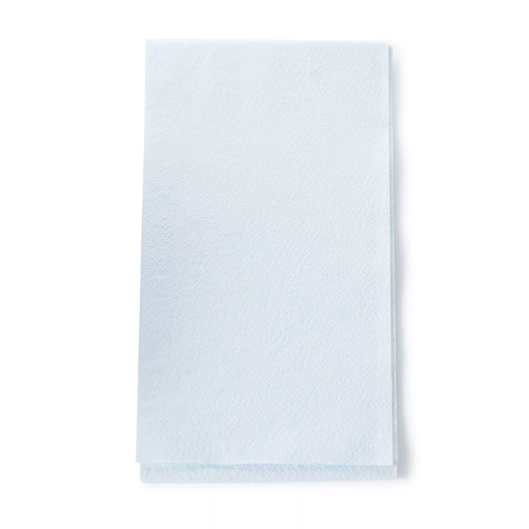 Graham Medical White/Blue Flat Stretcher Sheet, 40 x 72 Inch, 1 Case of 50