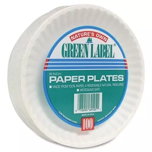 Green Label Nature's Own Plate, 1 Pack