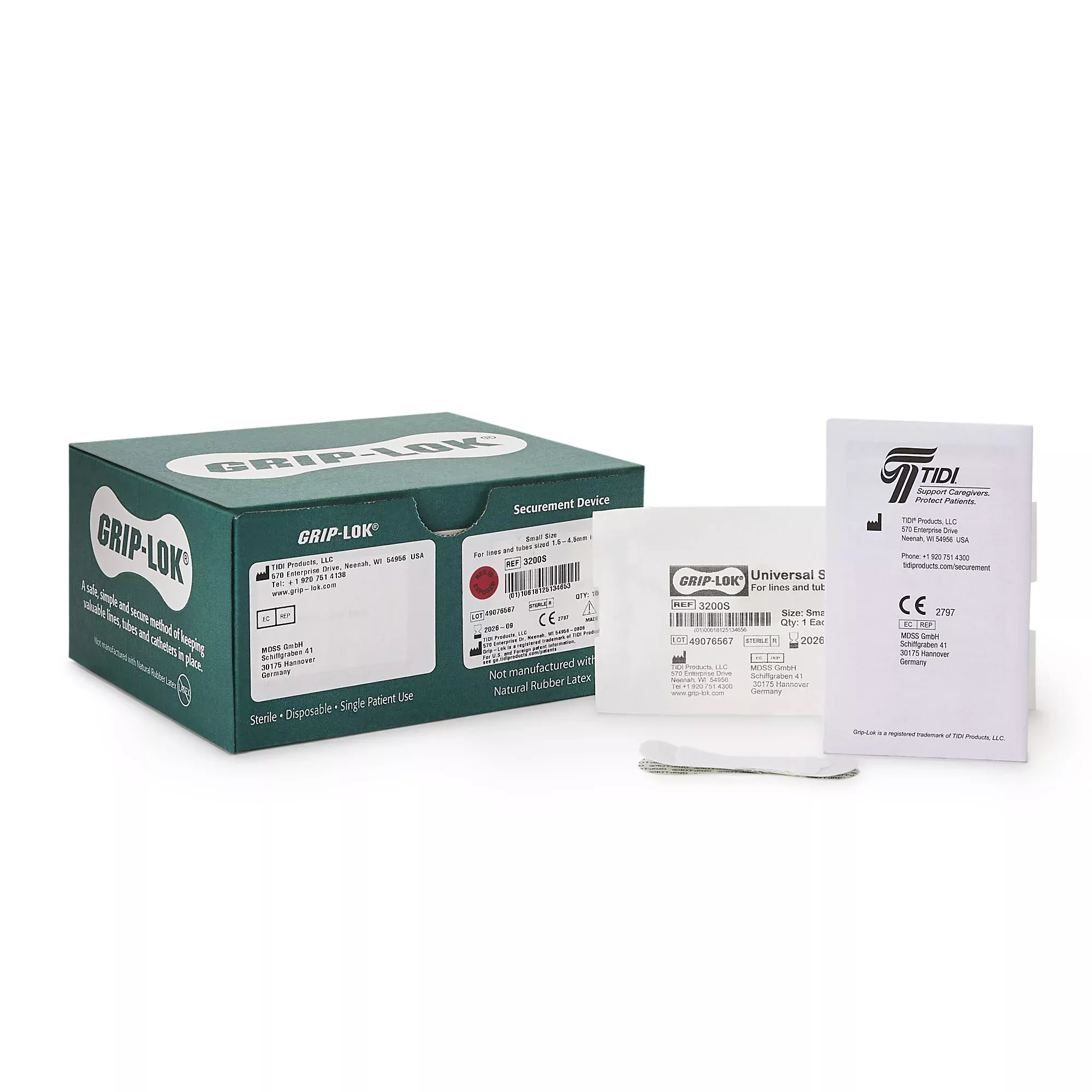 GRIP-LOK Universal Securement Device, 1 Each