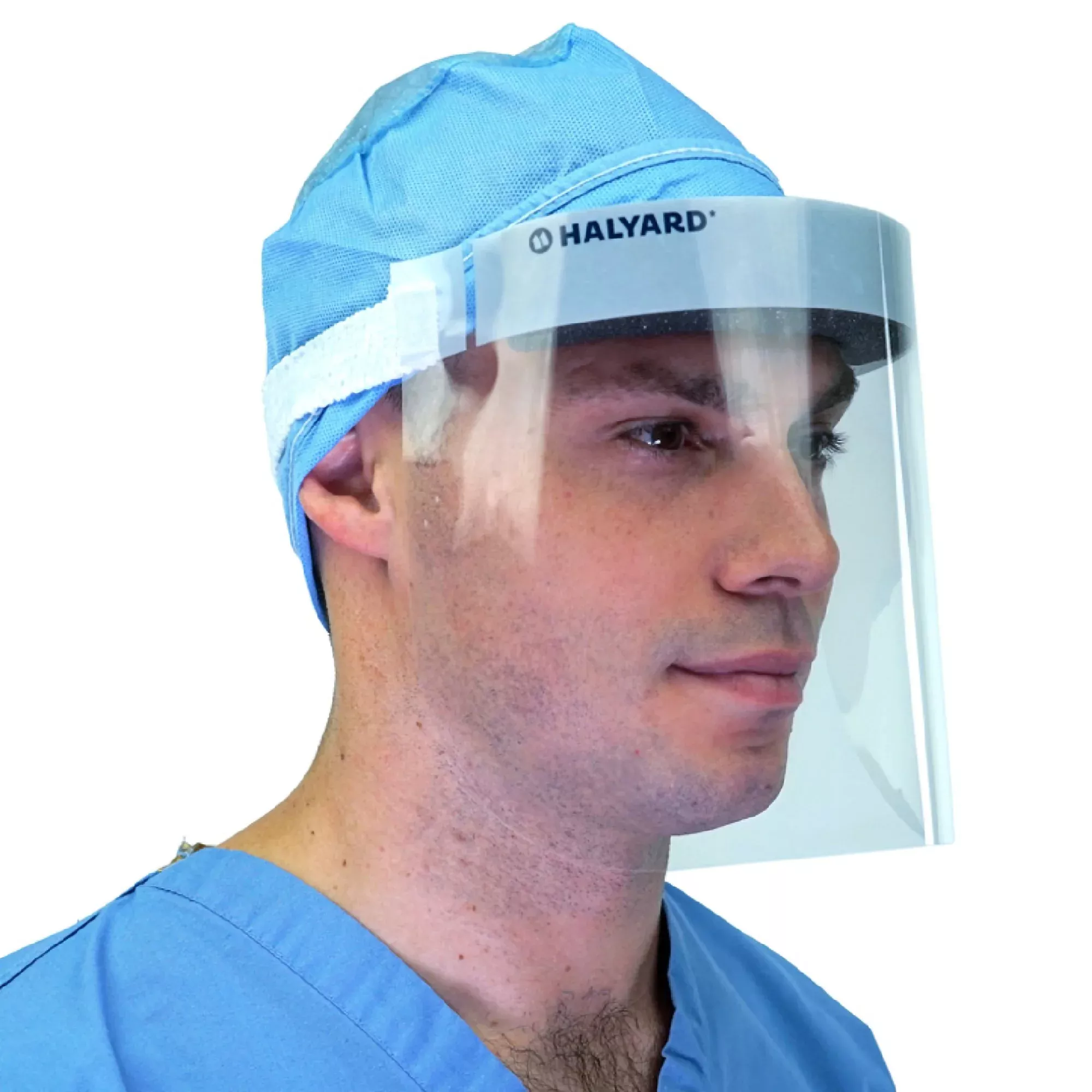 Halyard Face Shield, 3/4 Length, 1 Case of 40