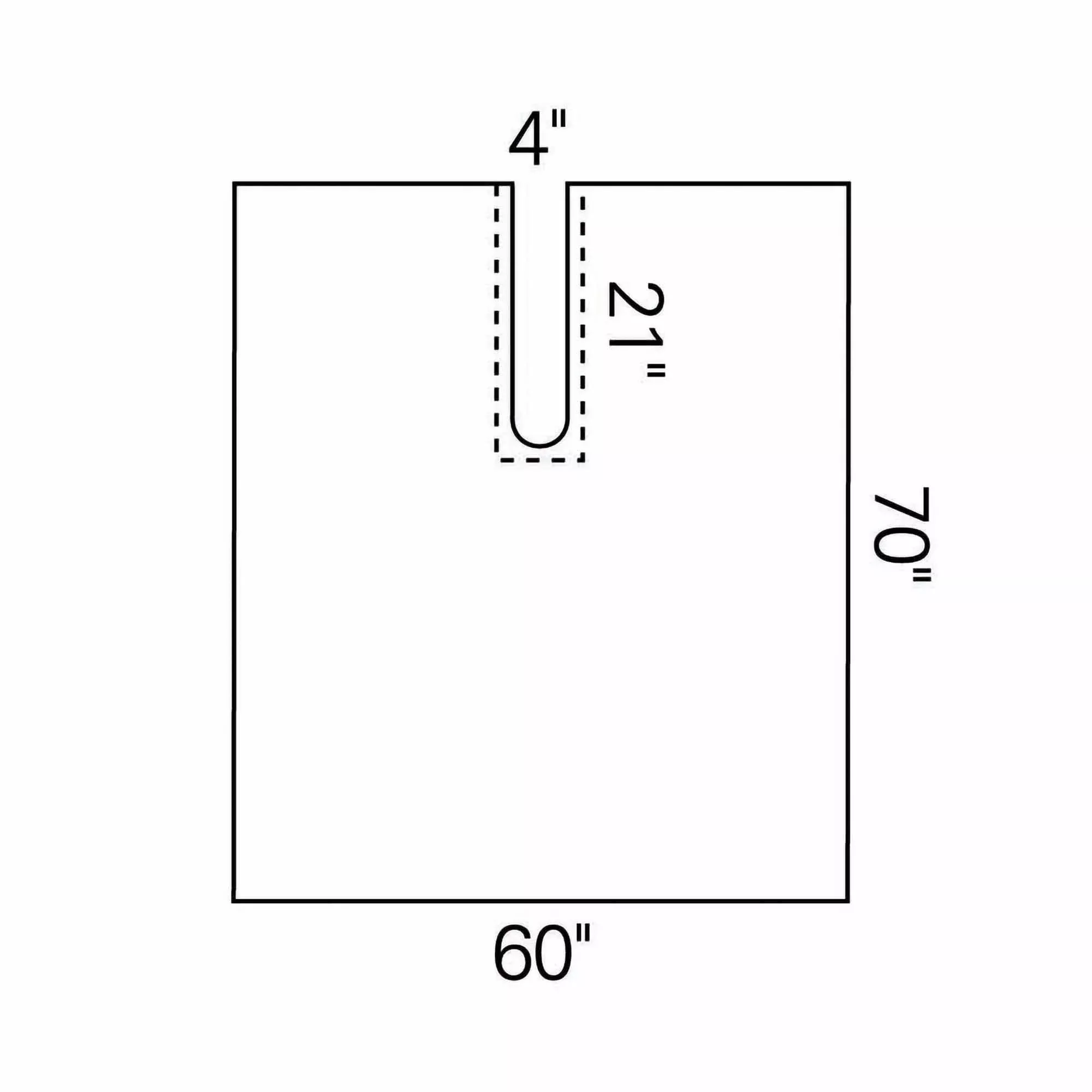 Halyard Sterile Impervious Split Orthopedic Drape, 60 x 70 Inch, 1 Case of 42