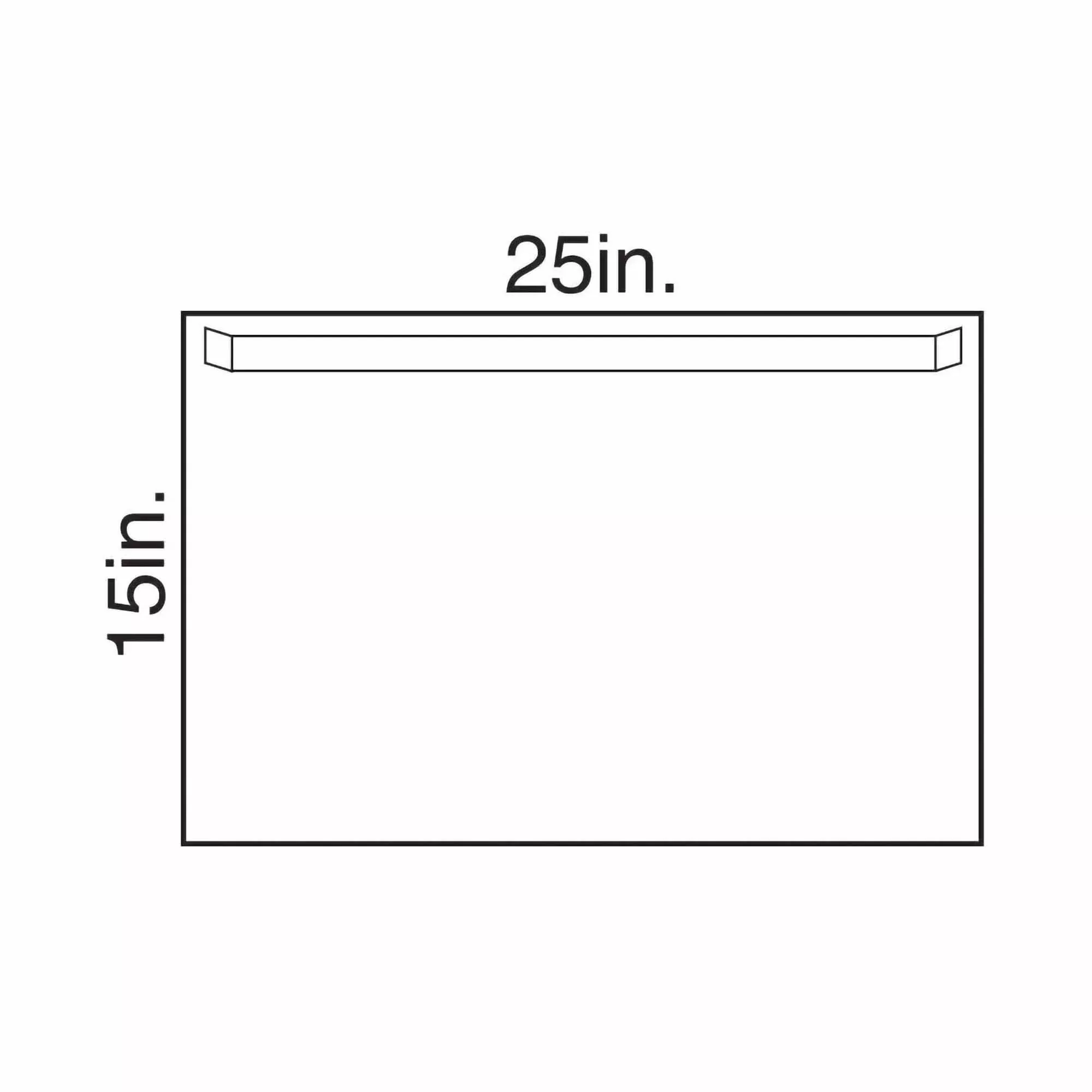 Halyard Sterile Utility General Purpose Drape, 25 x 15 Inch, 1 Case of 100