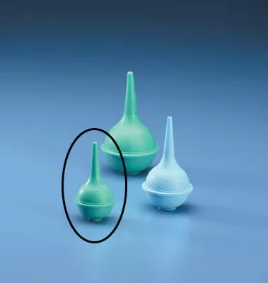 Hand Bulb Ear Syringe- 1oz. EachGreen
