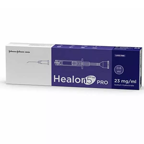 Healon5 Pro 0.6 mL Ophthalmic Viscoelastic Device Prefilled Syringe **Refrigerated** (RX)