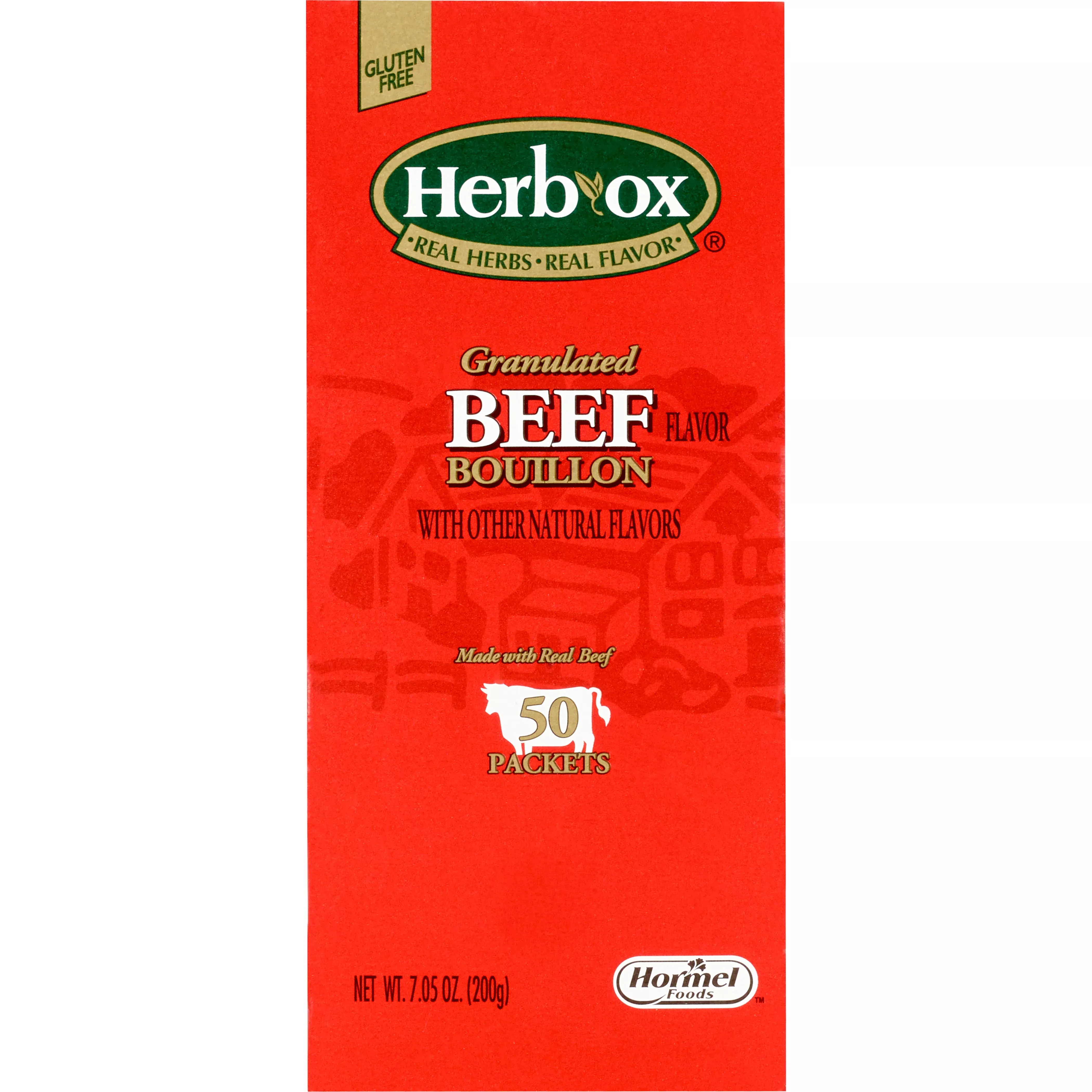 Herb-Ox Beef Bouillon Instant Broth, 1 Case of 300