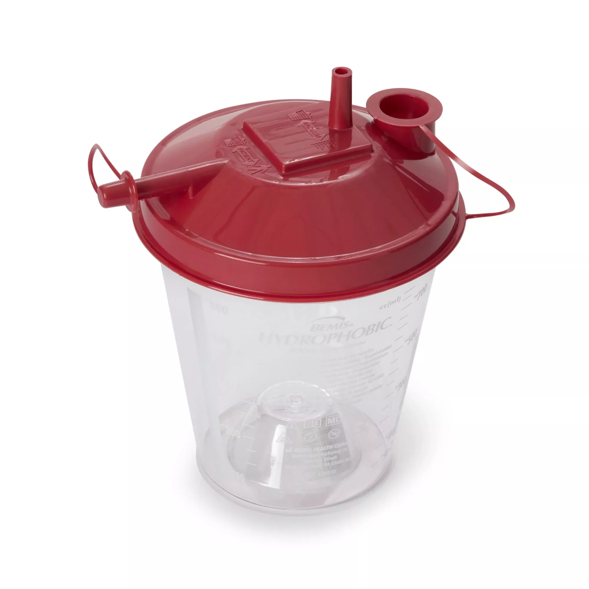 Hi-Flow™ Rigid Suction Canister, 800 mL, 1 Pack of 10