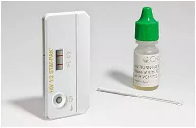 HIV 1/2 STAT-PAK Infectious Disease Immunoassay Rapid Test Kit, 1 Box of 20