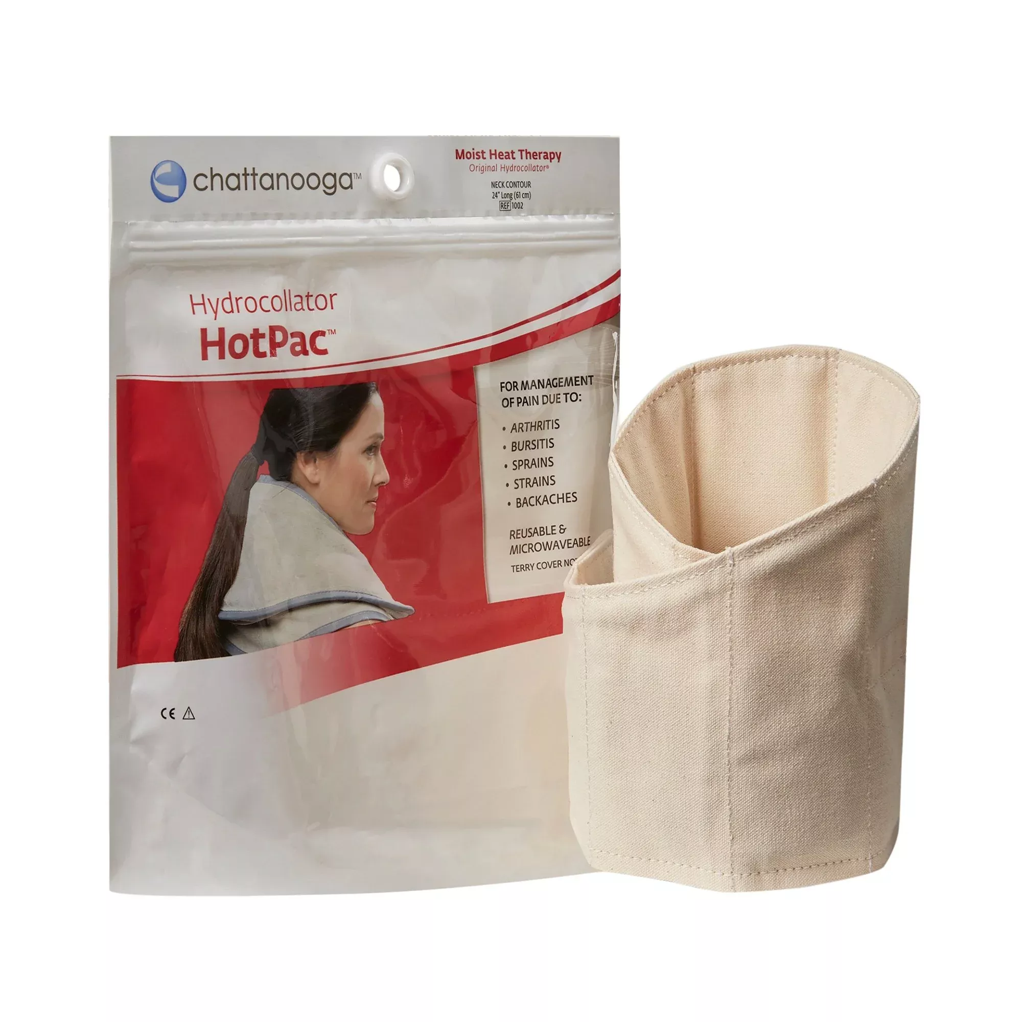Hydrocollator HotPac™ Moist Heat Pad, Neck Contour, 1 Each