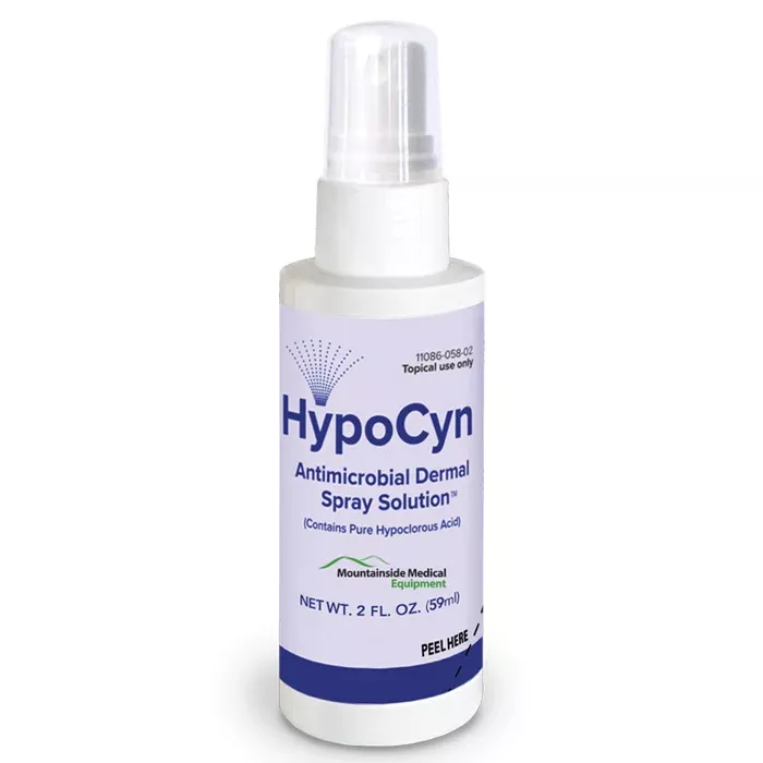 HypoCyn Antimicrobial Dermal Spray Hypochlorous Solution 0.012% Bottle 237 mL (Rx)