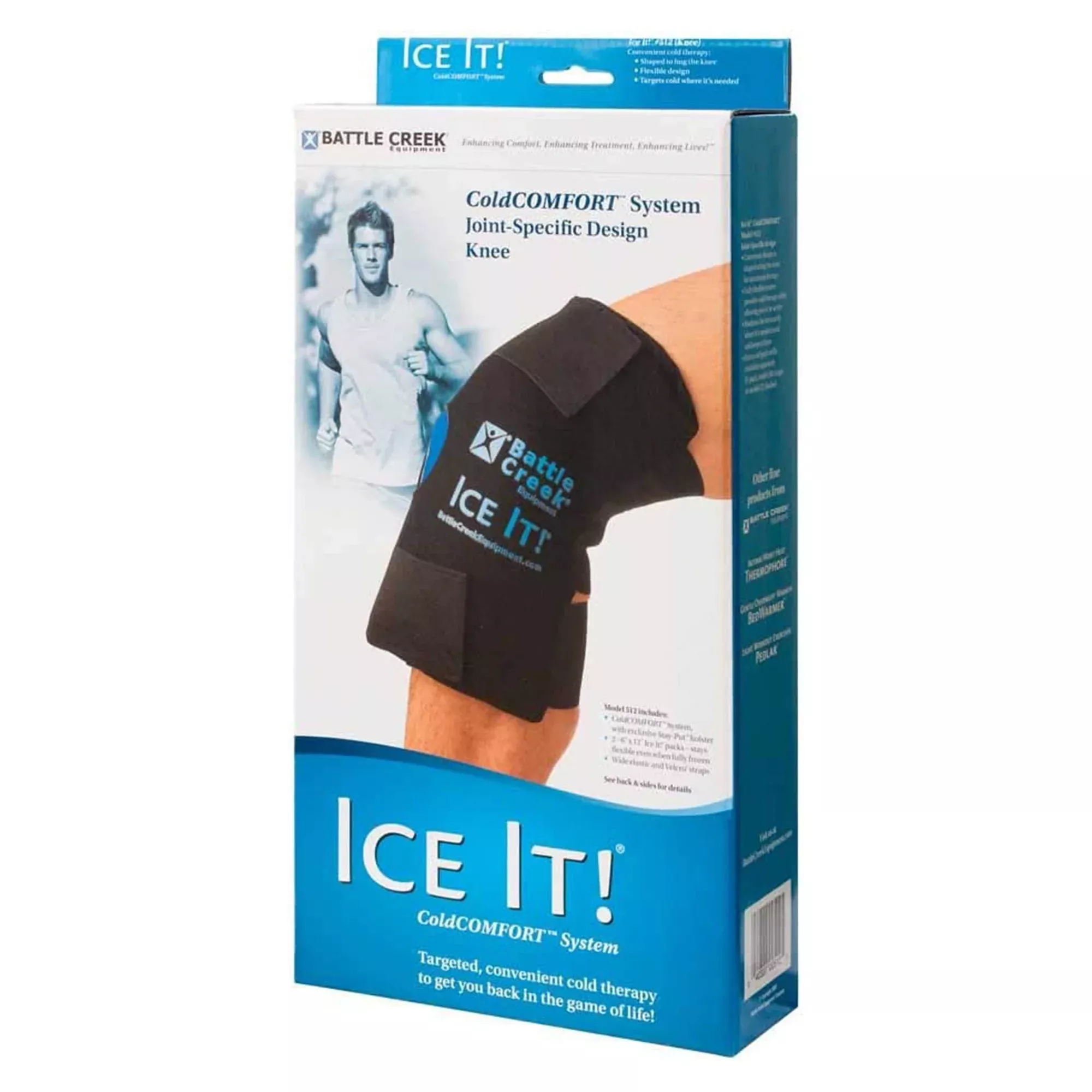 Ice It! MaxComfort™ System Cold Pack with Wrap, 12 x 13 Inch, 1 Each