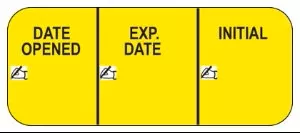 Indeed Pre-Printed / Write On Label, 5/8 x 1-1/2 Inch, 1 Pack of 1000