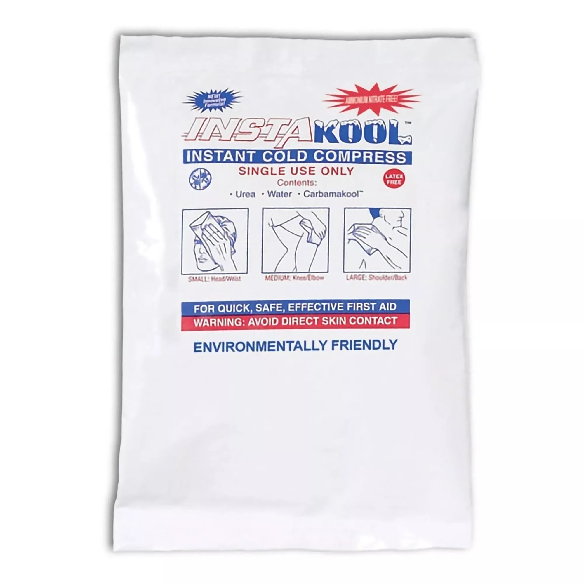 InstaKool™ Instant Cold Pack, 6 x 8-3/4 Inch, 1 Case of 24
