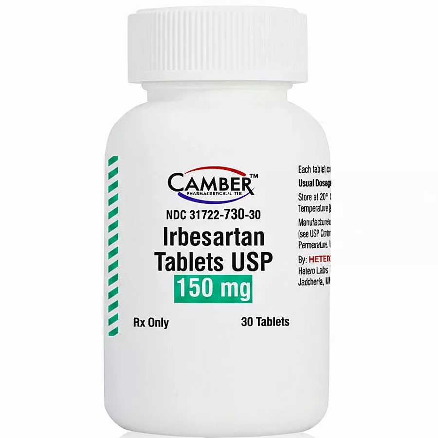Irbesartan Tablets 150 mg by Camber Pharma 30 Tablets (Rx)