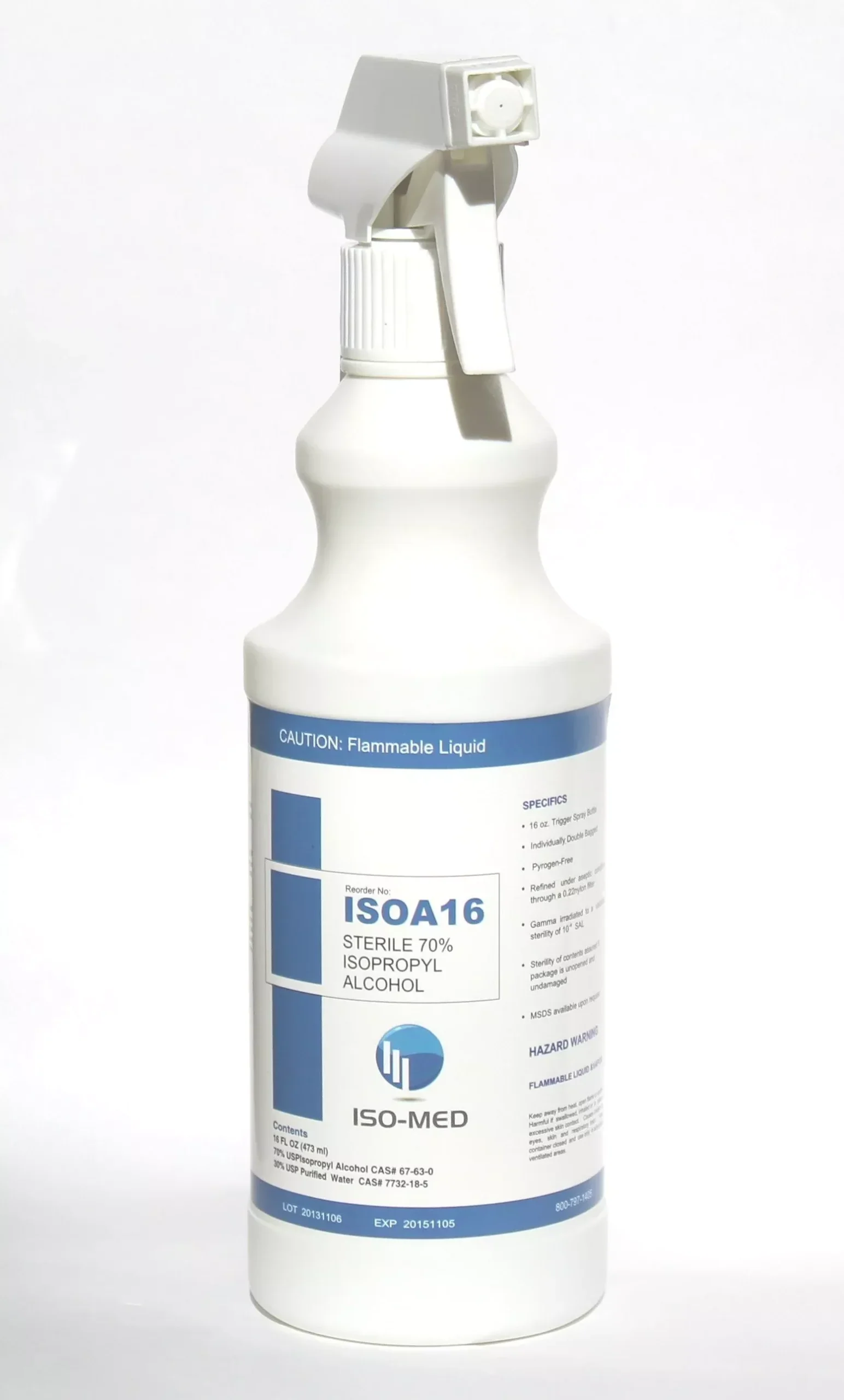 Iso-Med Surface Disinfectant Spray, 16 oz., 1 Each