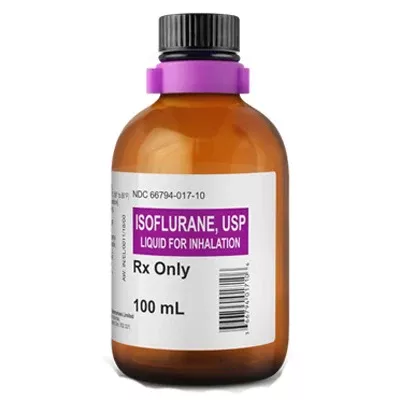 Isoflurane USP Anesthesia Liquid for Inhalation 100 mL (RX)