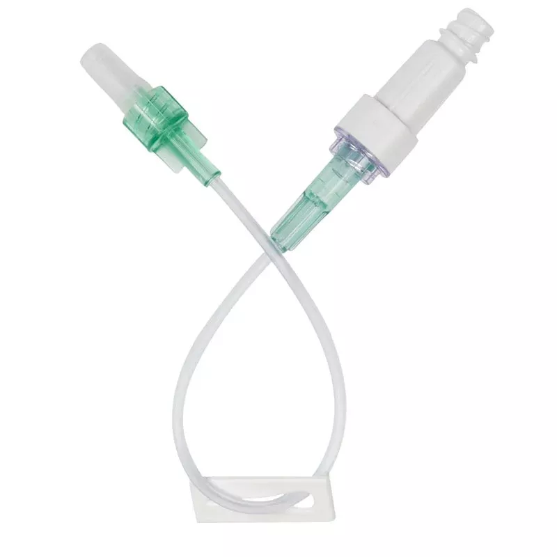 IV Extension Set Needle-Free Port Small Bore 8" Tubing