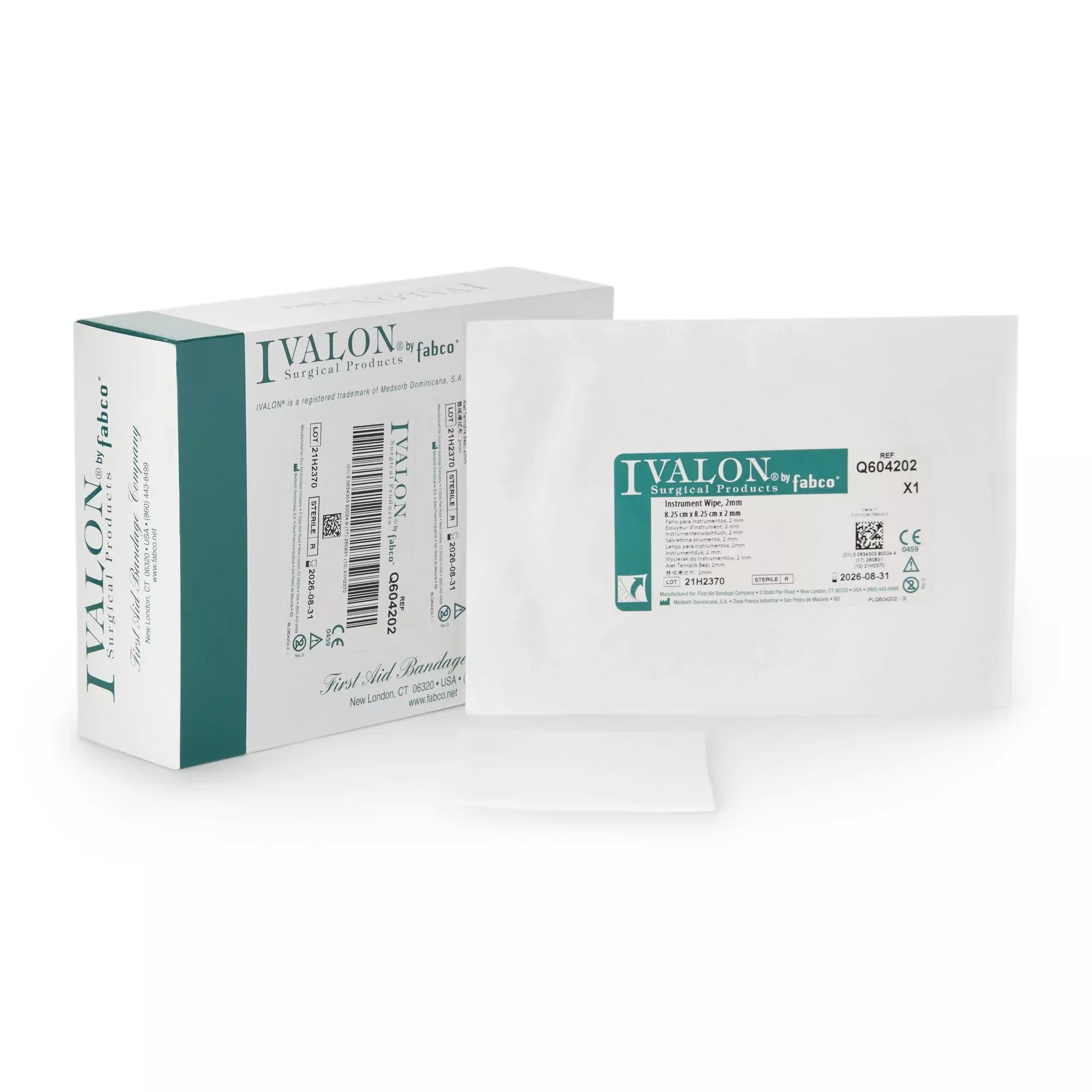 Ivalon Instrument Wipe, 1 Box of 20