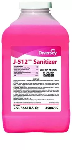 J-512™ Sanitizer Surface Disinfectant Cleaner, 1 Case of 2