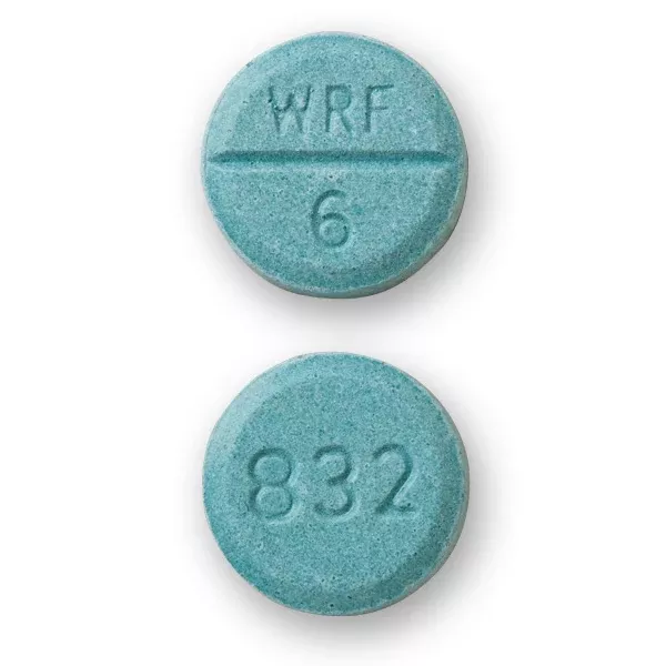Jantoven Warfarin Sodium 6 mg Tablets Unit Dose (10 Packs of 10) 100 Tablets (RX)