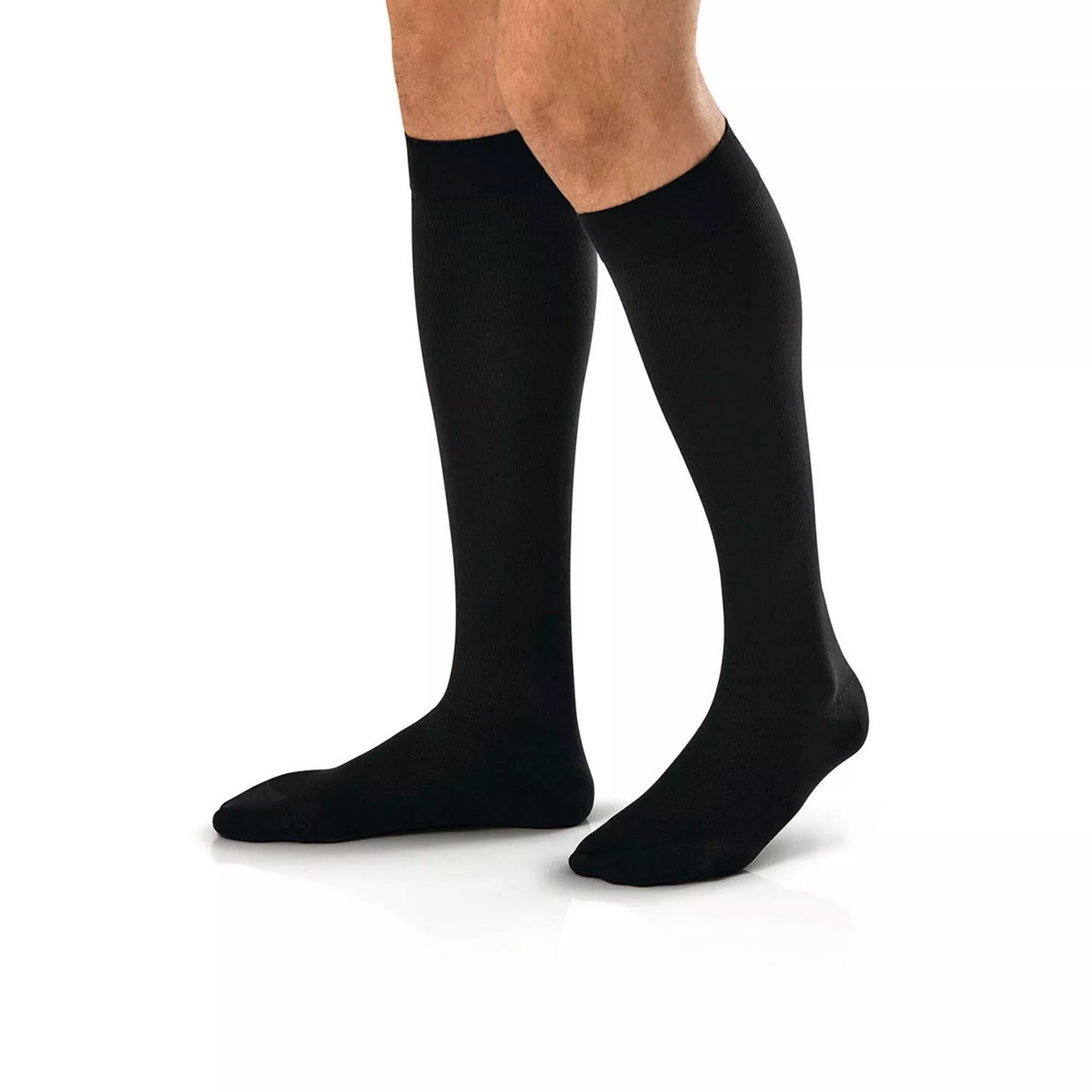 Jobst Compression Knee-High Socks, Medium, Black, 1 Pair