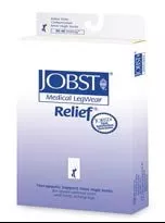 Jobst Relief Knee High Compression Stockings, X-Large, 15 - 20 mmHg, 1 Pair