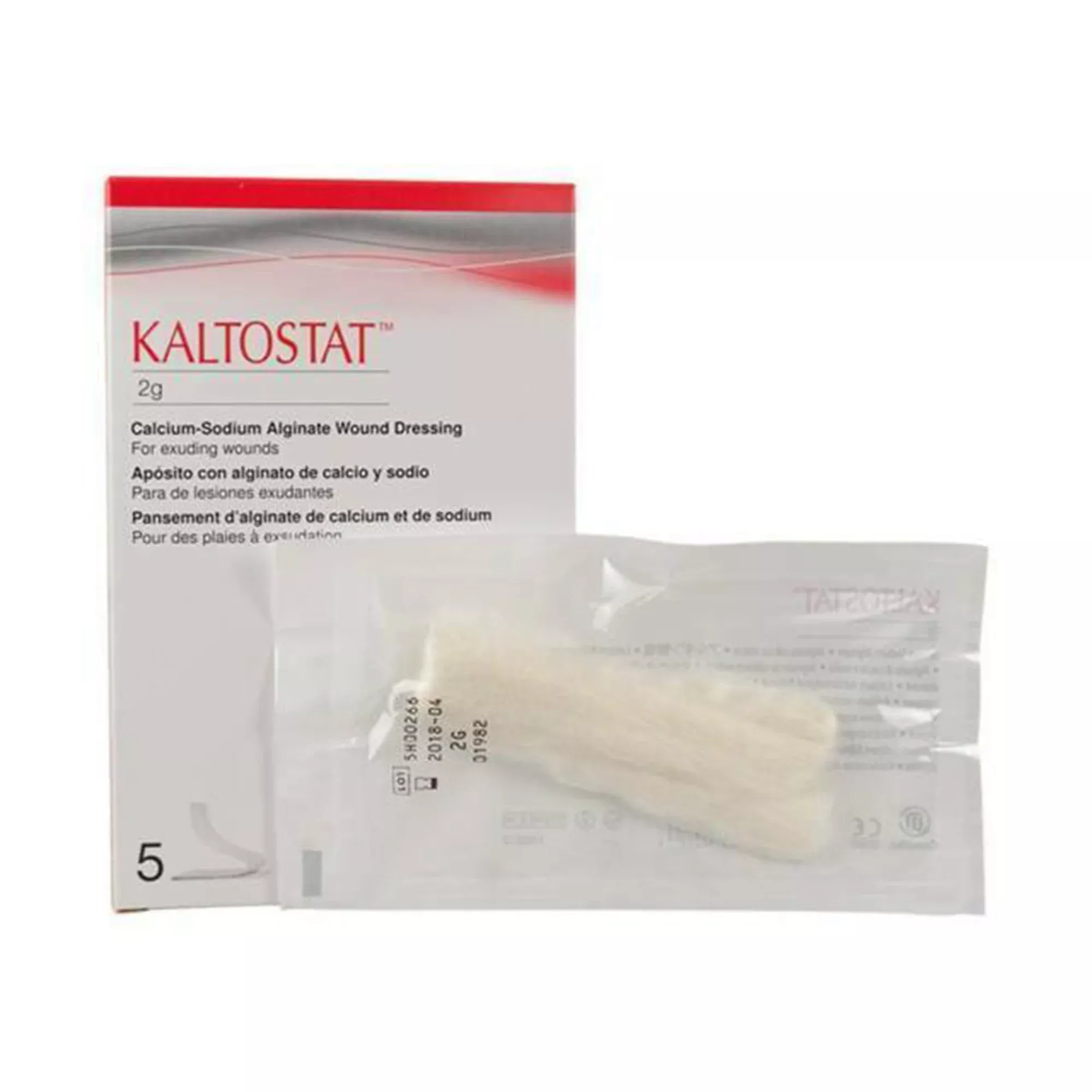 Kaltostat Calcium Alginate Dressing, 2 Gram, 1 Each
