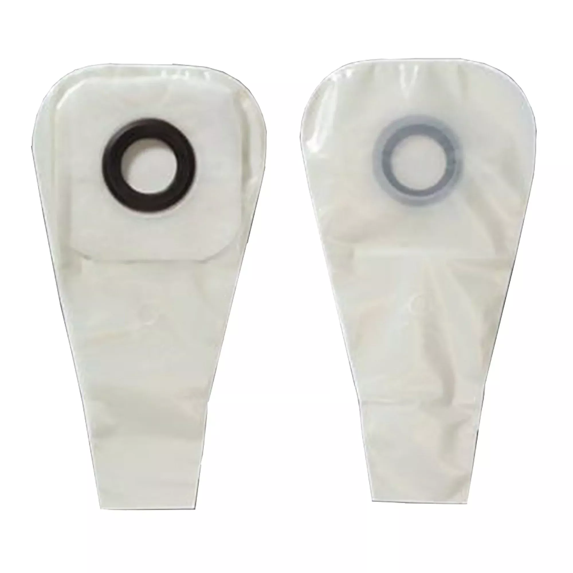 Karaya 5 One-Piece Drainable Transparent Colostomy Pouch, 16 Inch Length, 2½ Inch Stoma, 1 Box of 30