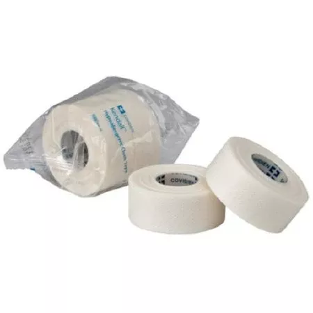 Kendall™ Hypoallergenic Cloth Medical Tape, 2 Inch x 10 Yard, White, 1 Case of 12