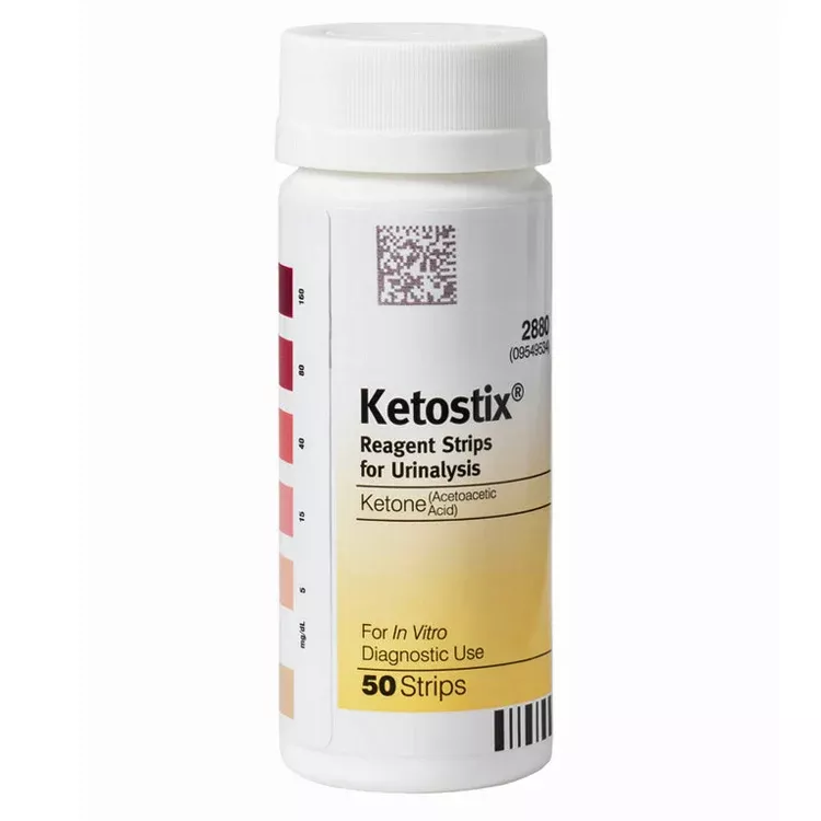 Ketostix Ketone Reagent Strips for Urinalysis Testing, 50 Count
