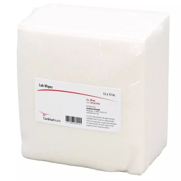 Lab Wipes, Highly Absorbent, Low Linting 12 x 13 inches, 900/Case