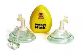 Laerdal Pocket Mask™ CPR Resuscitation Mask with Case, 1 Each