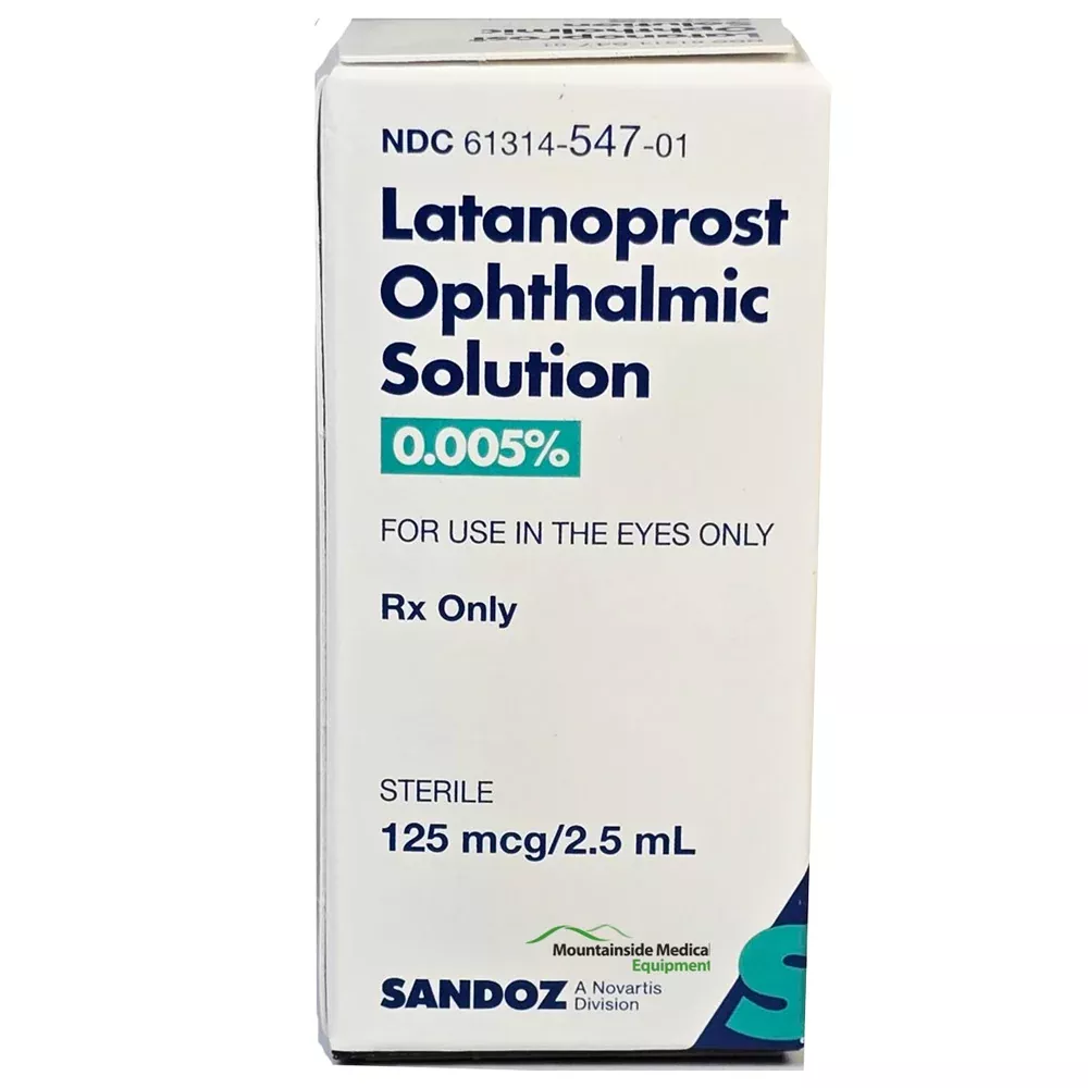 Latanoprost Eye Drops 0.005% Ophthalmic Solution 2.5 mL by Sandoz *Refrigerated (Rx)