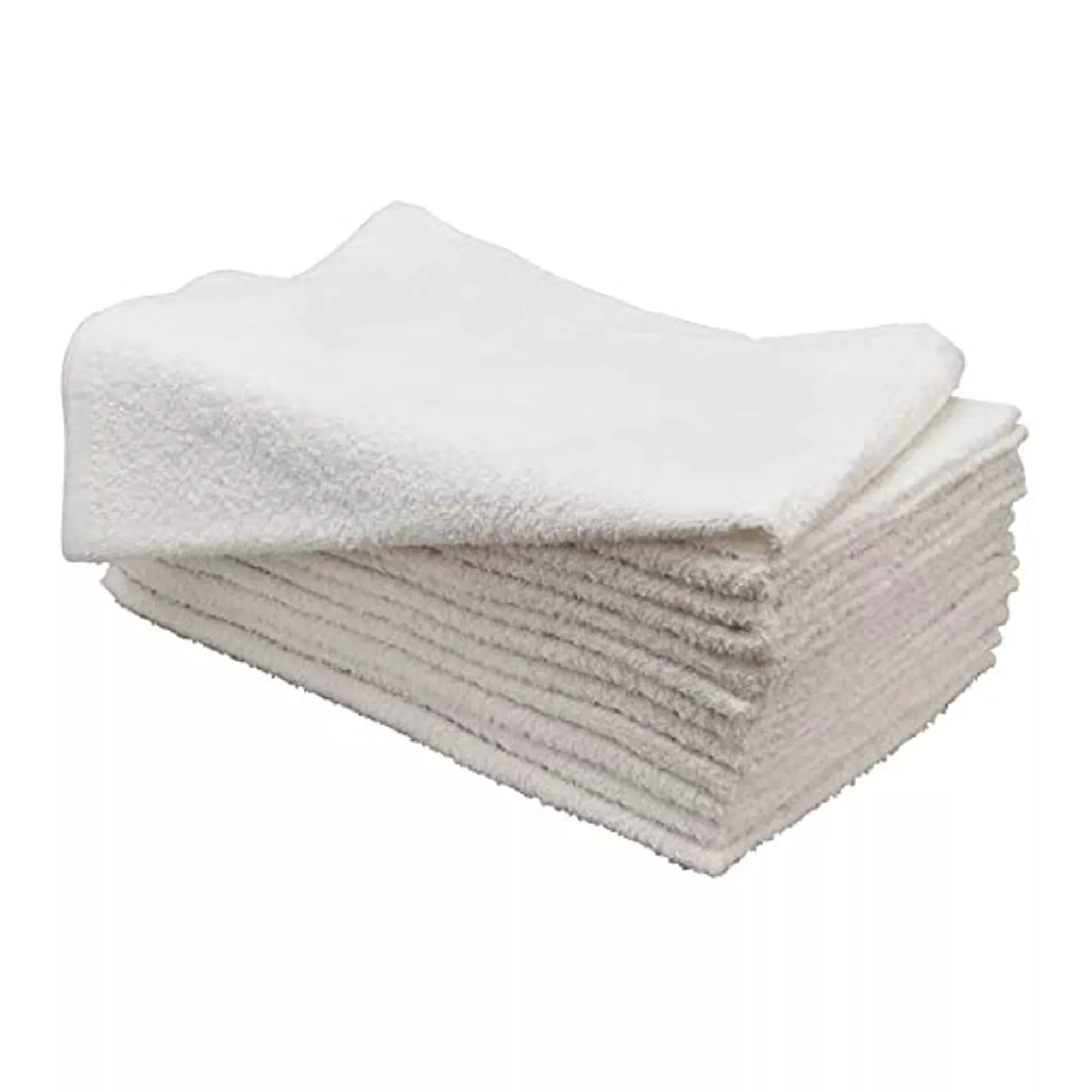 Lew Jan Textile White Hand Towel, 16 x 27 Inch, 1 Dozen