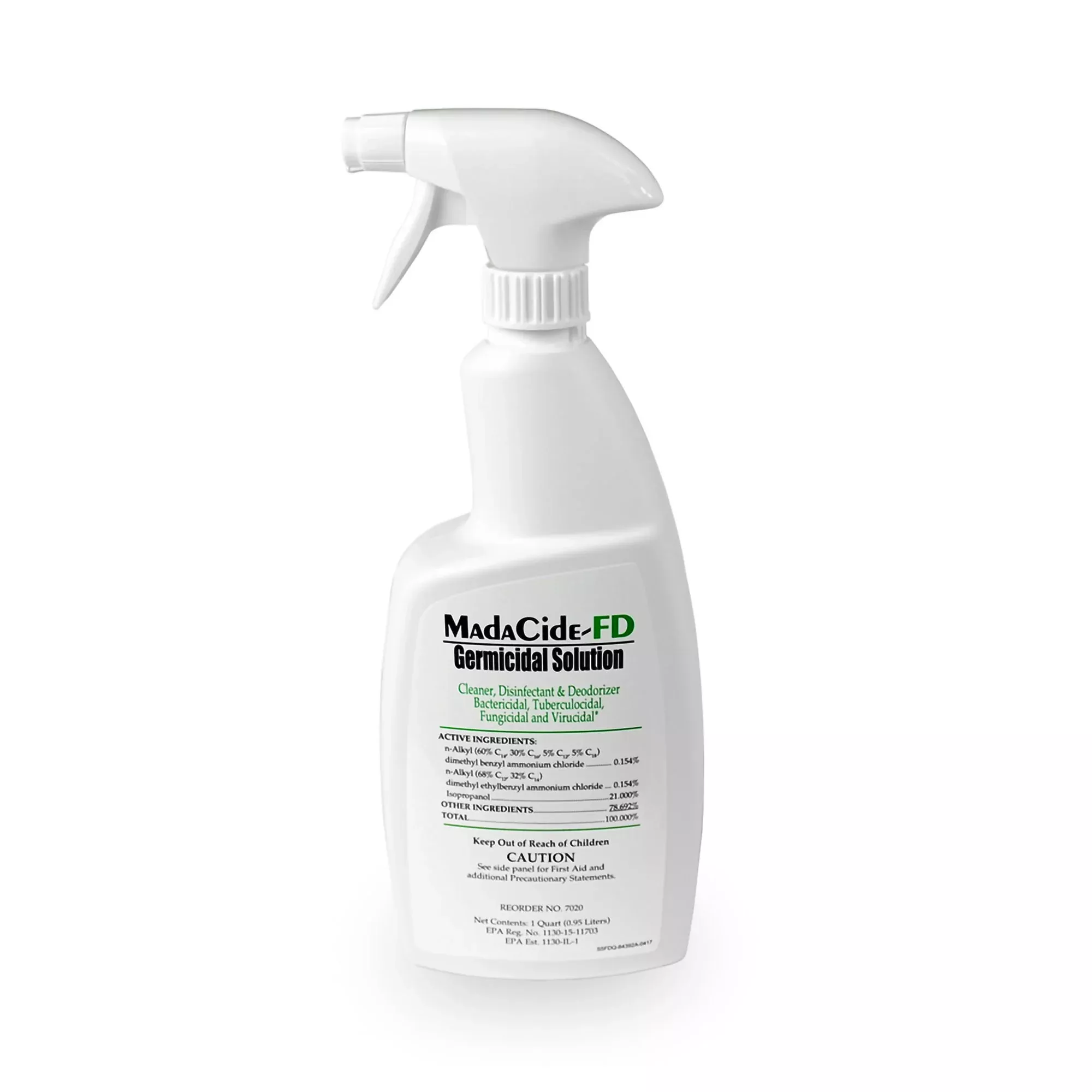 MadaCide FD Germicidal Solution, 1 Case of 12